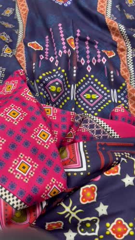Rs 3550 Ethnic twill Marina 3 pc