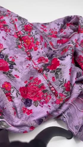 Rs 5500 Sahiba lawn stitched 3pc ~ [Chest 22] [Length 40] LARGE