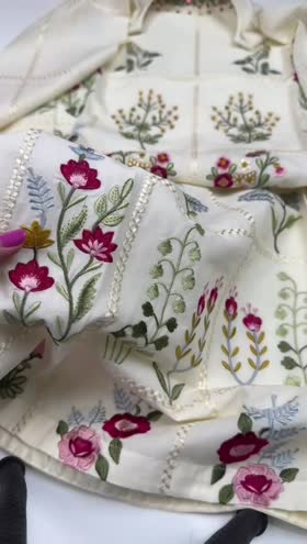 Rs 5450 Sahiba Lawn Emb 2pc ~ [Chest 22] [Length 42] LARGE
