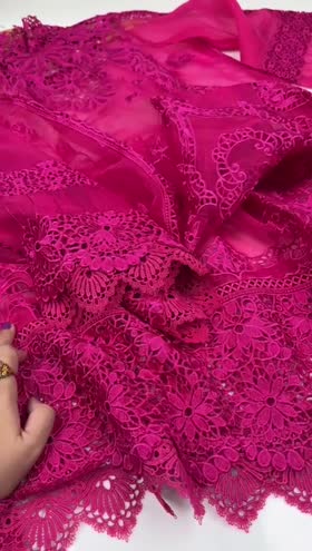 Rs 17500 Aneelas Stitched Semi Formal Organza Khadi Net Duppata 4pc [OR-02] [Dispathc Time 2 Months] ~ [Chest 22] [Length 51] LARGE