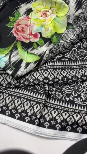 Rs 3050 Bin saeed khaddar printed 3pc