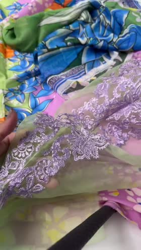 Rs 4800 Hemline La Dolce by Mushq Lawn Emb 3pc Outlet Stock [Ecstasy]