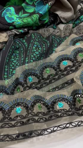 Rs 7950 Charizma Aniq staple Emb 3pc new launch (D 11)