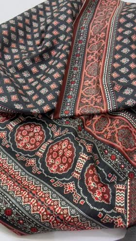 Rs 3050 Bin saeed khaddar printed 3pc