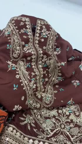 Rs 3900 Sahiba stitched Emb 2 pc ~ [Chest 21] [Length 37] LARGE