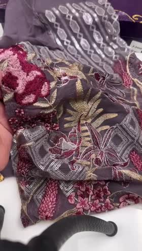 Rs 7500 Ramsha Chiffon 3pc Box Packing