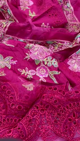 Rs 6500 Aneela’s unstitched lawn Emb 3pc