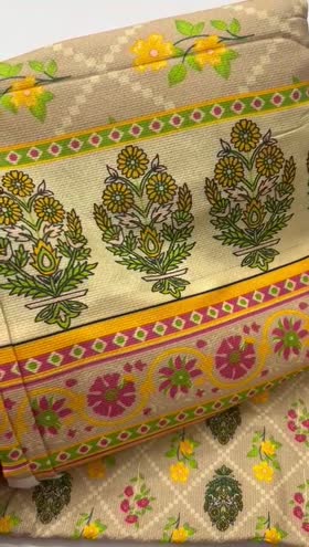 Rs 3250 Magic in print Cotrai printed 3 pc (D12)