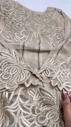 Rs 4000 sahiba stitched Emb 2pc ~ [Chest 22] [Length 39] LARGE