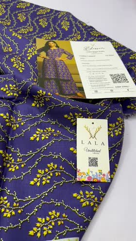 Rs 2300 Lala bana Dora linen same printed 2 pc