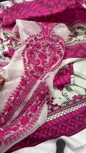Rs 4200 sapphire Khaddar Emb 3pc