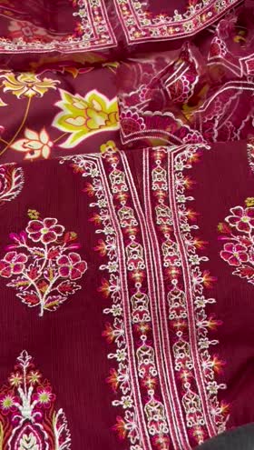 Rs 7200 Mahnur Khaddar Emb 3pc warm shawl ( NK 012)