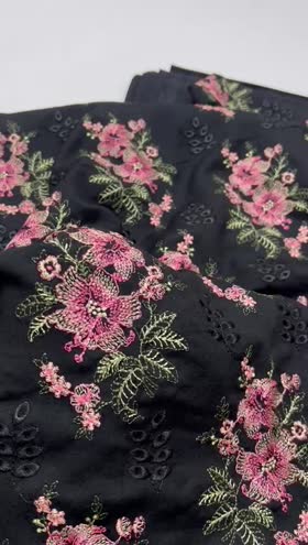 Rs 3200 Bareeze style karandi Emb 2pc