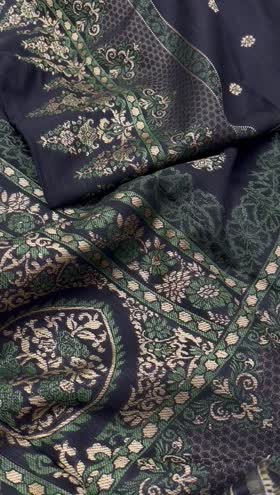 Rs 4050 Soft Khaddar jacquard 3pc jacquard duppata