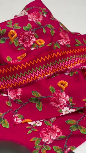 Rs 2350 Doria linen same printed 2pc