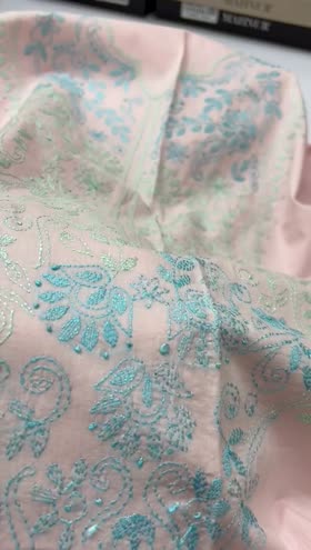 Rs 7300 hand made emb shirt trouser