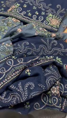 Rs 14900 Hussain Rehar Khaddar Emb 3pc new launch ( SAYA]