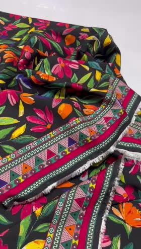 Rs 2350 Doria linen same printed 2pc