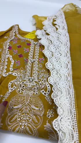 Rs 4500 Aneelas fully Embellished Duppata only.[ready to dispatch]