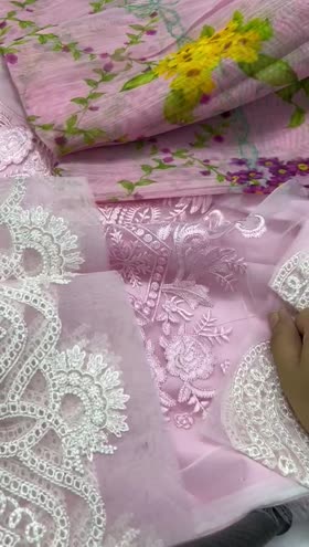 Rs 3950 Asifa Nabel lawn Emb 3 pc