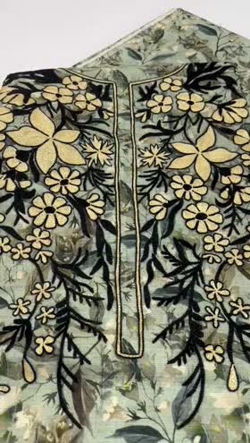 Rs 6000 khaddar hand made emb 2pc