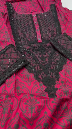 Rs 5350 Sahiba stitched Emb 2pc ~ [Chest 22] [Length 54] LARGE ...