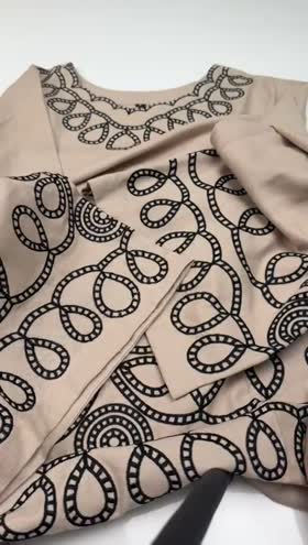 Rs 4950 Sahiba stitched Emb 3 piece ~ [Chest 19] [Length 36] SMALL