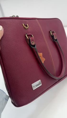 Rs 11500 UAE imported Pure Leather Laptop Bag