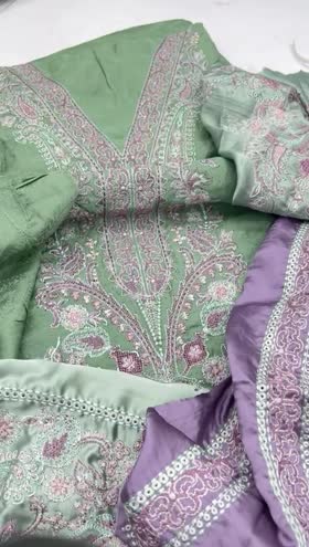 Rs 8250 Mushq linen jacquard Emb 2pc