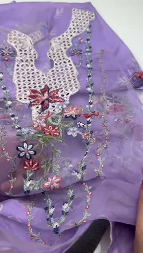 Rs 5800 Aezel By Roheenaz Cambric Emb 3pc [Nivra] [Retail 7450]