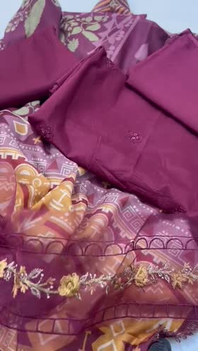 Rs 3500 parishay lawn emb 2pc