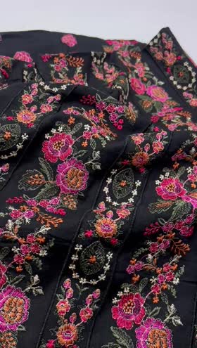 Rs 3200 Bareeze style karandi Emb 2pc