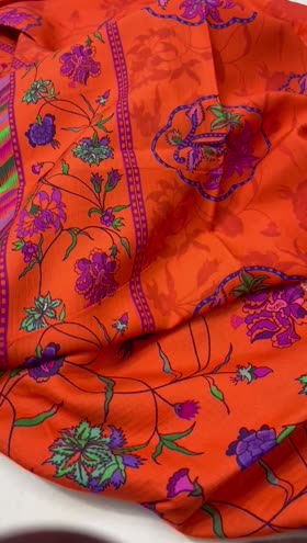 Rs 2300 Rainbow Doria linen  printed 2pc