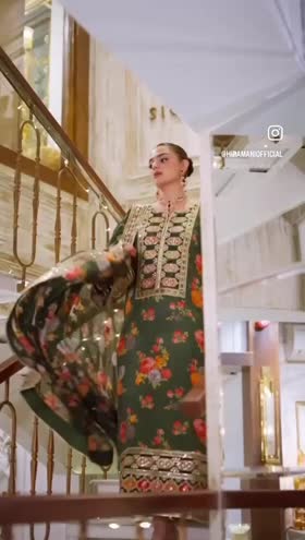 Rs 24500 Aneelas Stitched Luxury Trendy Wedding Raw Silk 3pc [LUX-15] [Dispatch Date 26th July] ~ [Chest 19] [Length 51] SMALL (Shoot Length)