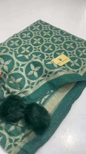 Rs 1960 Sky cashmere warm scarf