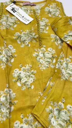 Rs 2550 baby girl lawn stitched Emb 2pc ~ [5-6 years]