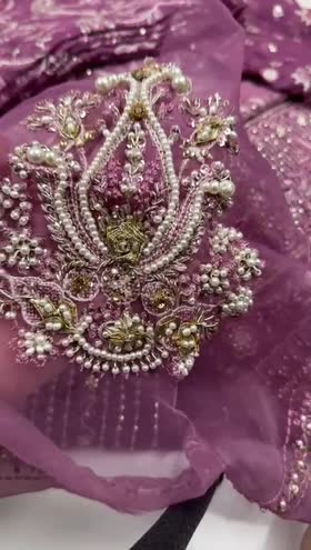 Rs 15250 Roohi By Mushq Formal Emb Organza Raw Silk 3pc [Naina] [Retail 22950]