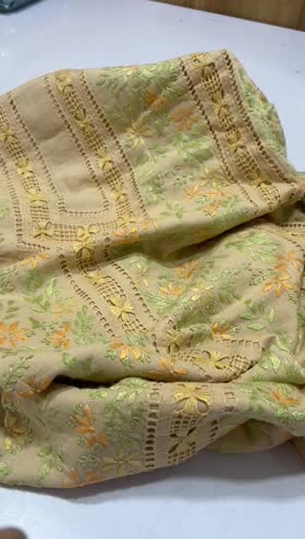 Rs 7500 Khaddar hand made tarkashi Emb 2pc