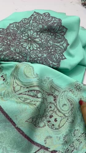 Rs 3750 Waresha karandi jacquard 3pc