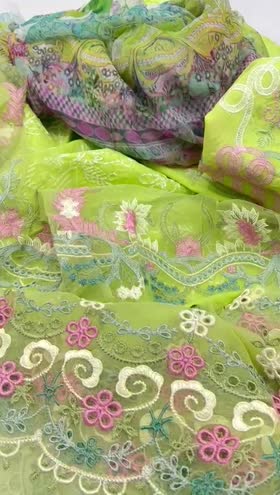 Rs 7500 Ansab Jahangir luxury lawn emb 3pc [ 02]