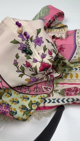 Rs 3500 Sahiba Poly Lawn Print 2pc ~ [Chest 20] [Length 39] MEDIUM