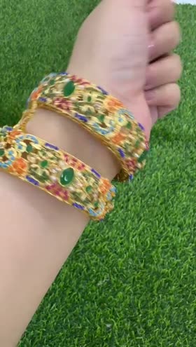 Rs 3450 open able bangles [2.8]