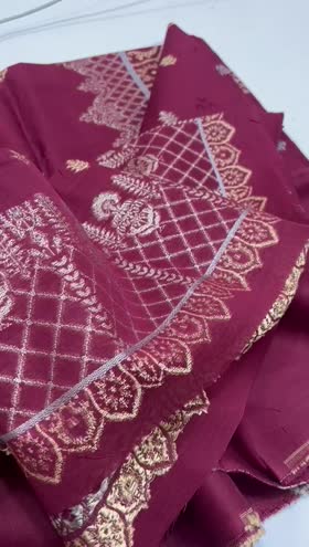 Rs 1450 Lawn jacquard shirt