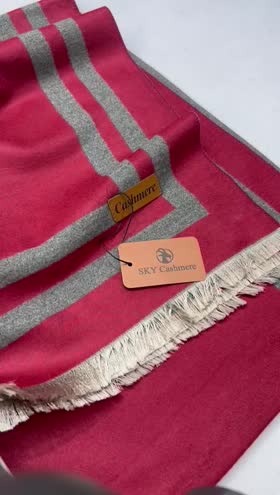 Rs 2200 Sky Cashmere warm 2 tone scarf