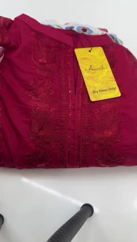 Rs 15500 Aneelas Luxury Lawn Emb Stitched 3 piece [Same Trouser] [Dispatch time 2 months] ~ [Chest 21] [Length 41] MEDIUM