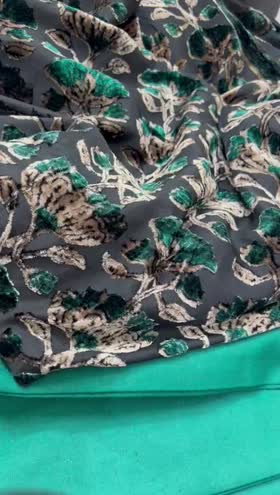 Rs 5495 Raiz Arts Mehwar Zari wool emb 3pc velvet cutwork shawl [D8]