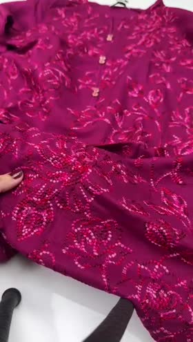 Rs 5750 Sapphire Stitched Shirt Duppata ~ LARGE