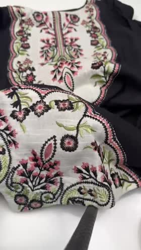 Rs 5800 Sahiba Stiched Emb 3pc ~ [Chest 19] [Length 49] SMALL