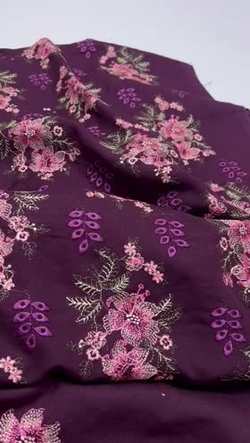 Rs 3200 Bareeze style karandi Emb 2pc