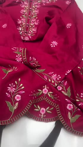 Rs 4500 Sahiba Stitched 2pc ~ [Chest 20] [Length 35] MEDIUM